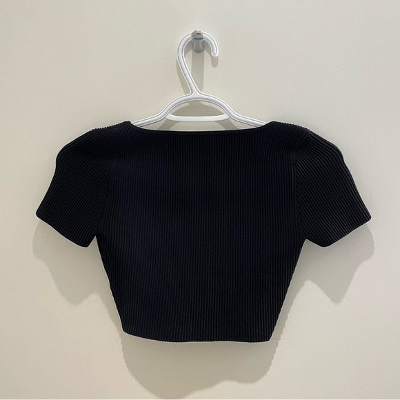 Aritzia Sculpt Knit Squareneck Top - Picture 5 of 6